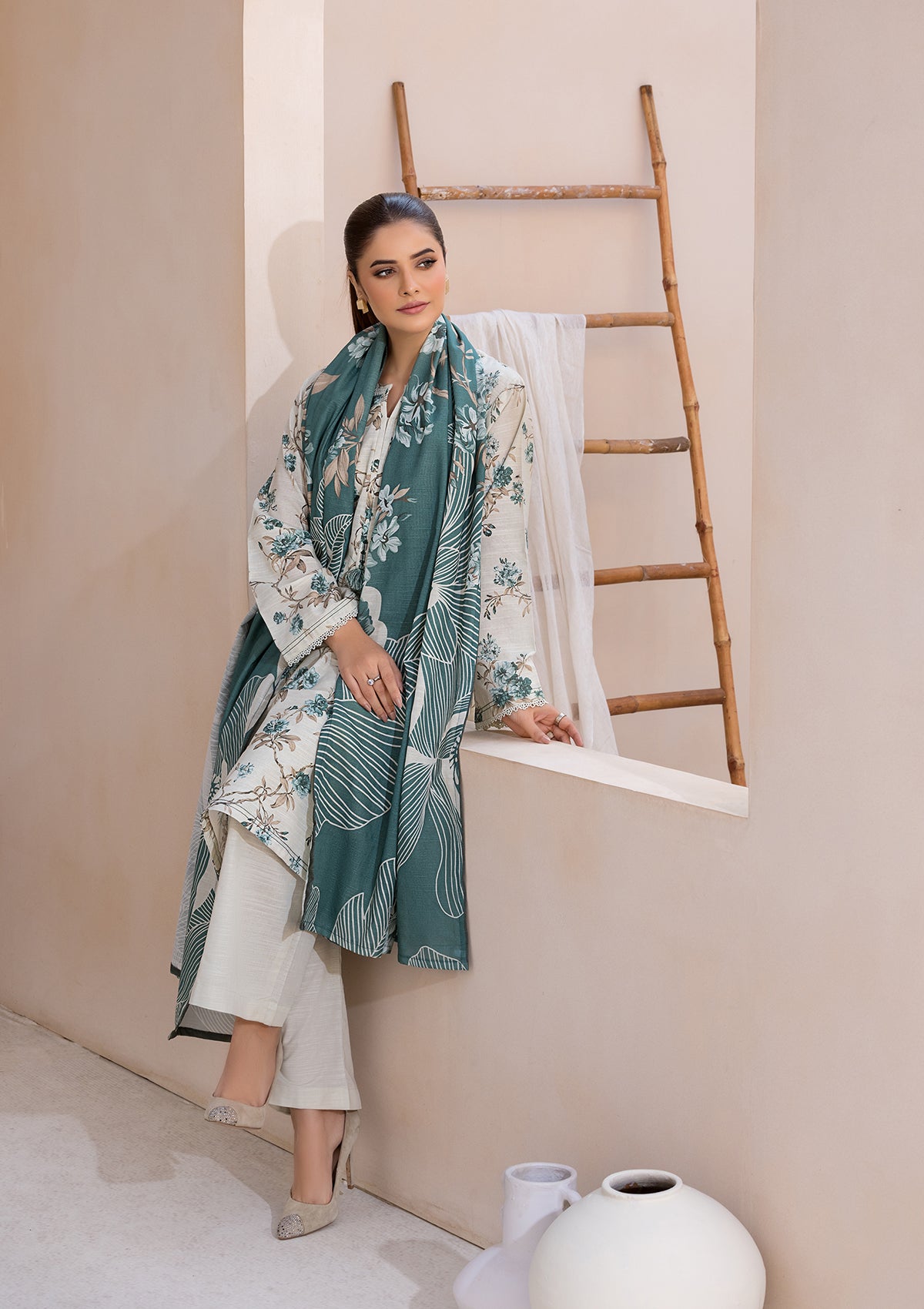 PRINTED KHADDAR BT6526-MNT