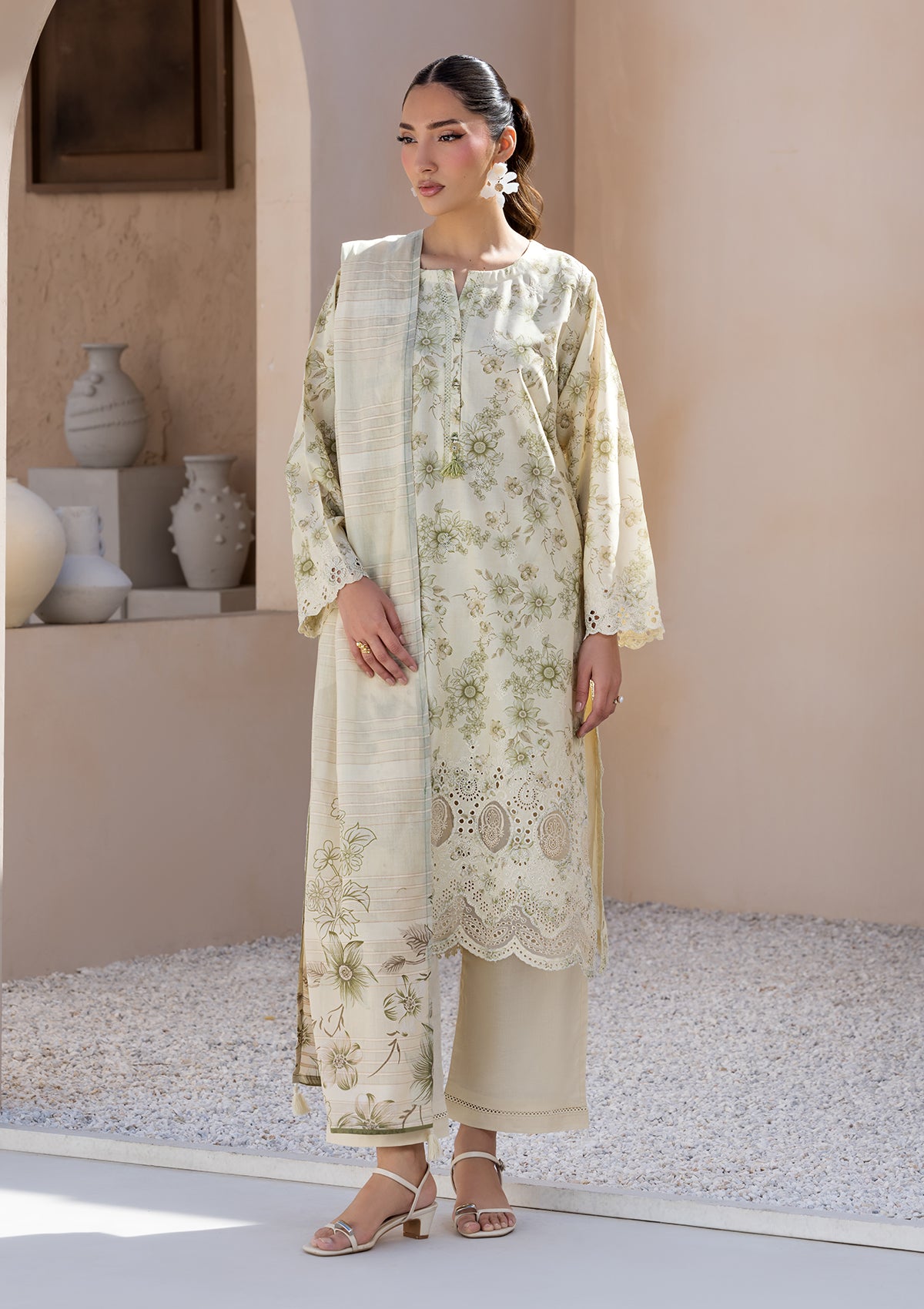 PRINTED CHICKENKARI LAWN BT6697-FWN