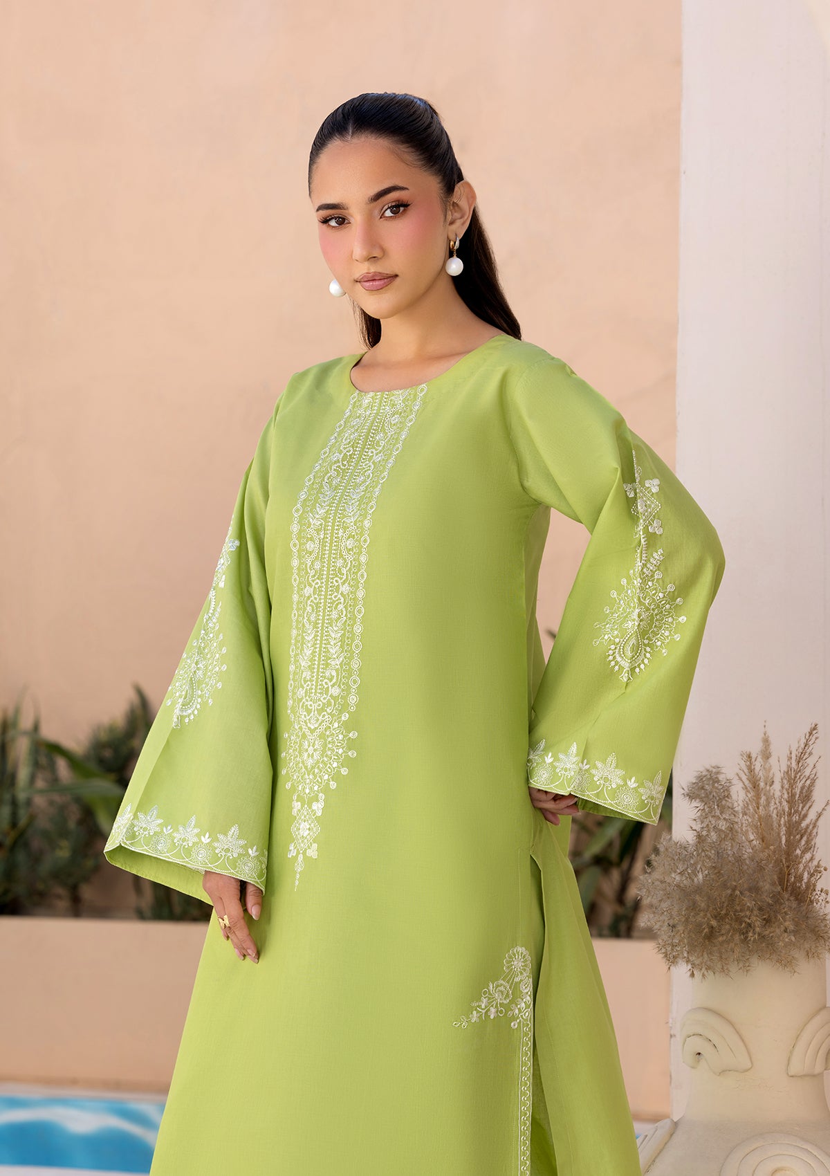 EMBROIDERED COTTON BT006686-PRT