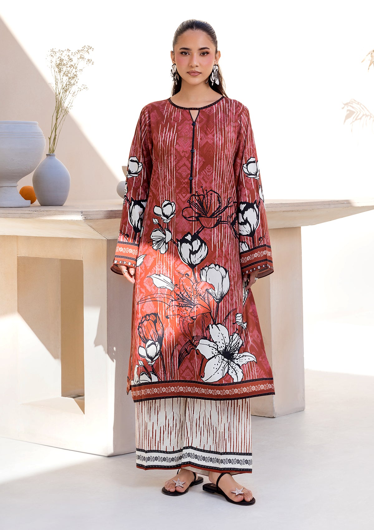 PRINTED LAWN BT006685-RST