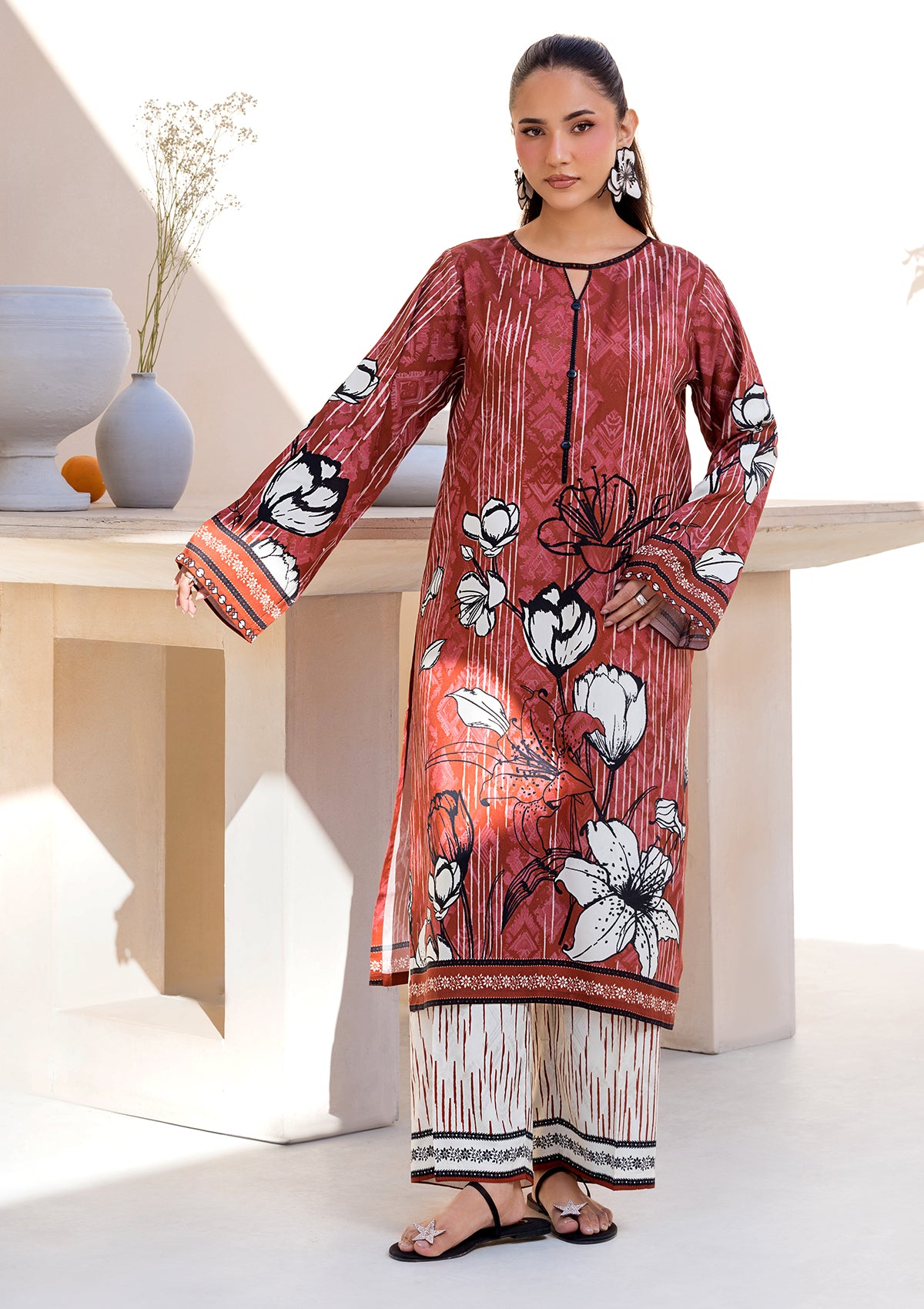 PRINTED LAWN BT006685-RST