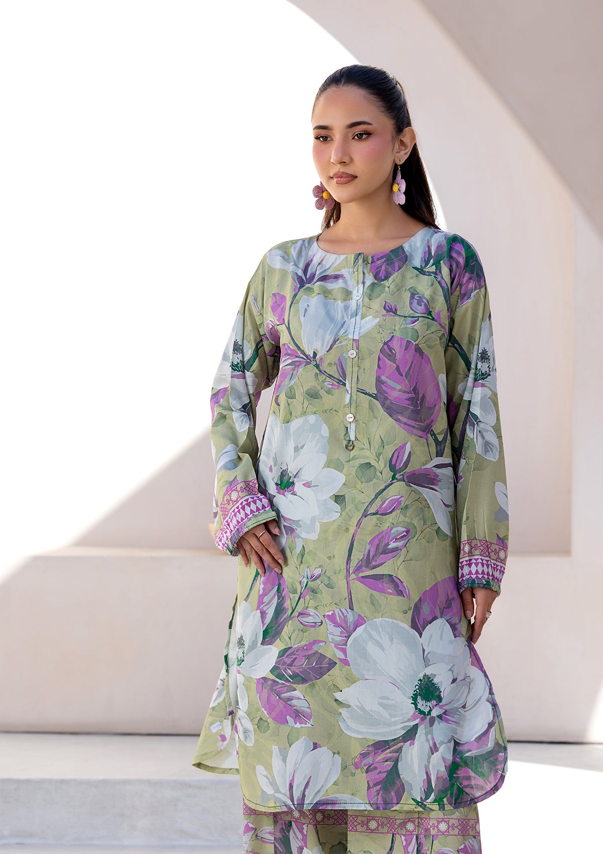 PRINTED LAWN BT006685-PST