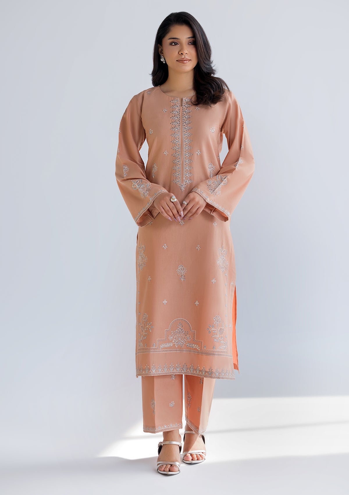 EMBROIDERED COTTON BT006686-SKN