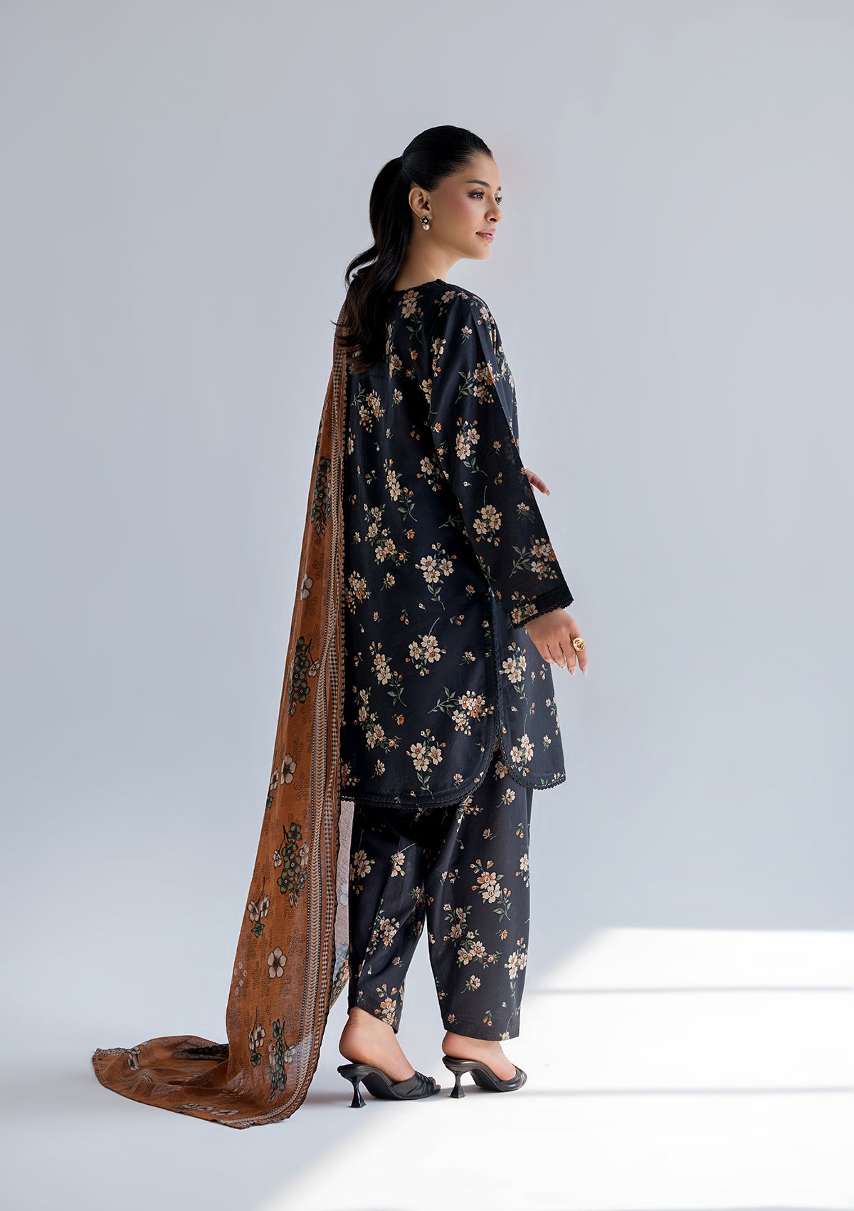 PRINTED LAWN BT006760-BLK-2
