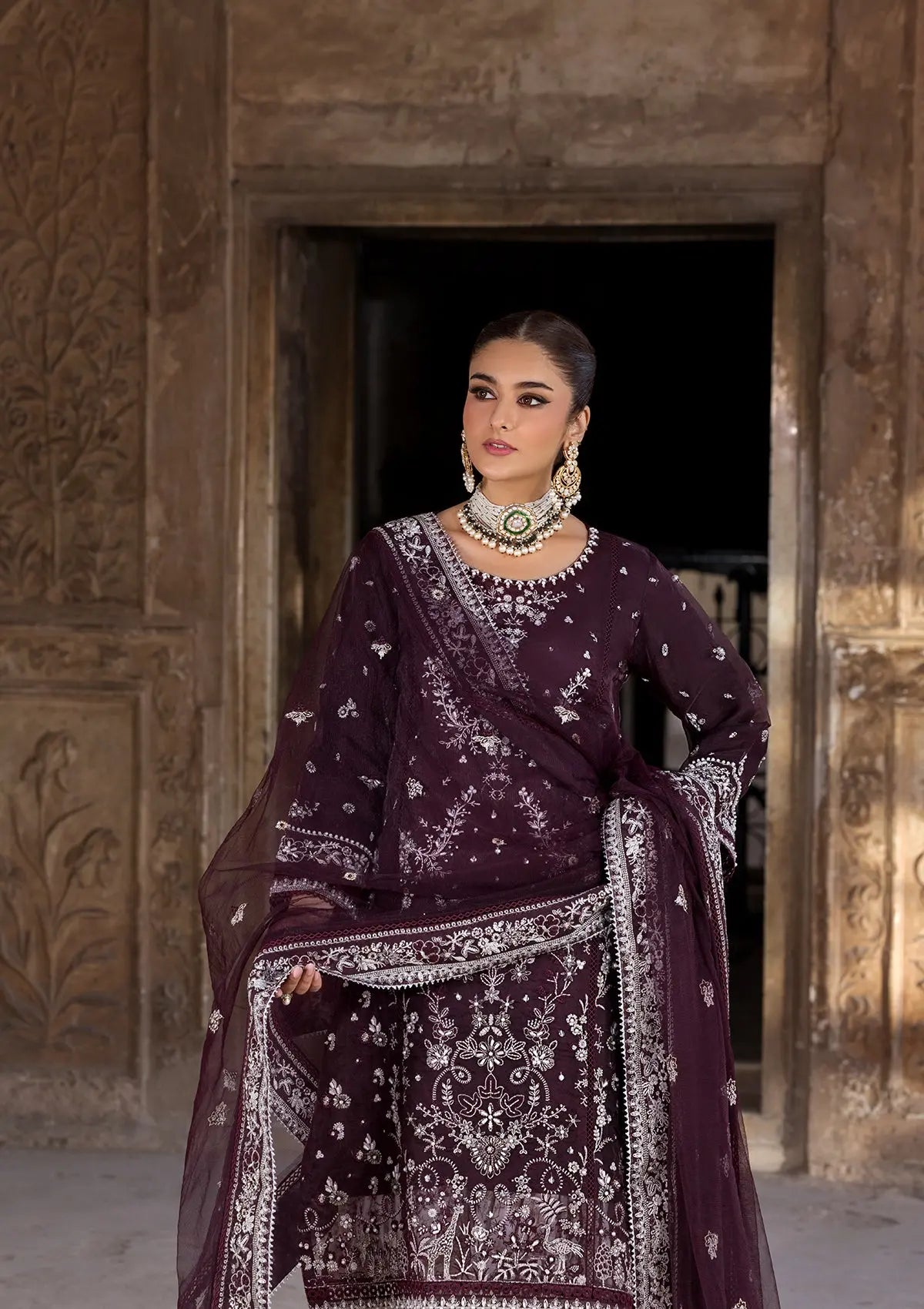 Embroidered Organza BT-25-01 Bin Tayyab