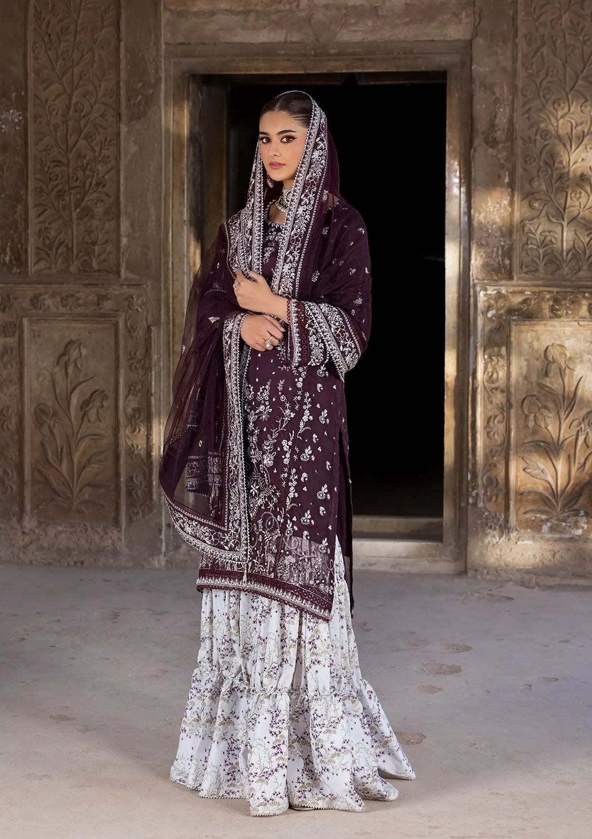 Embroidered Organza BT-25-01 Bin Tayyab