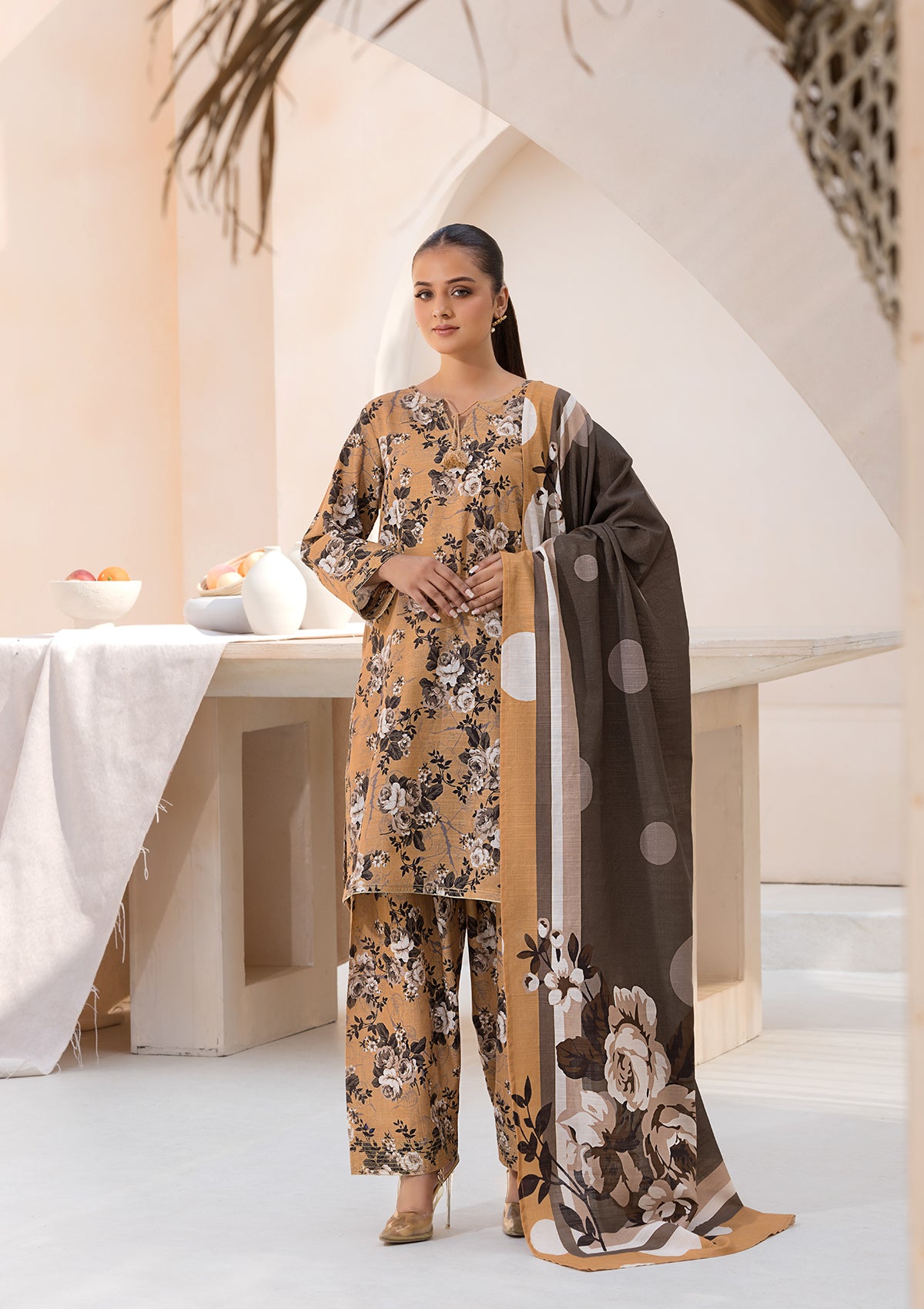 PRINTED KHADDAR BT6547-CPR