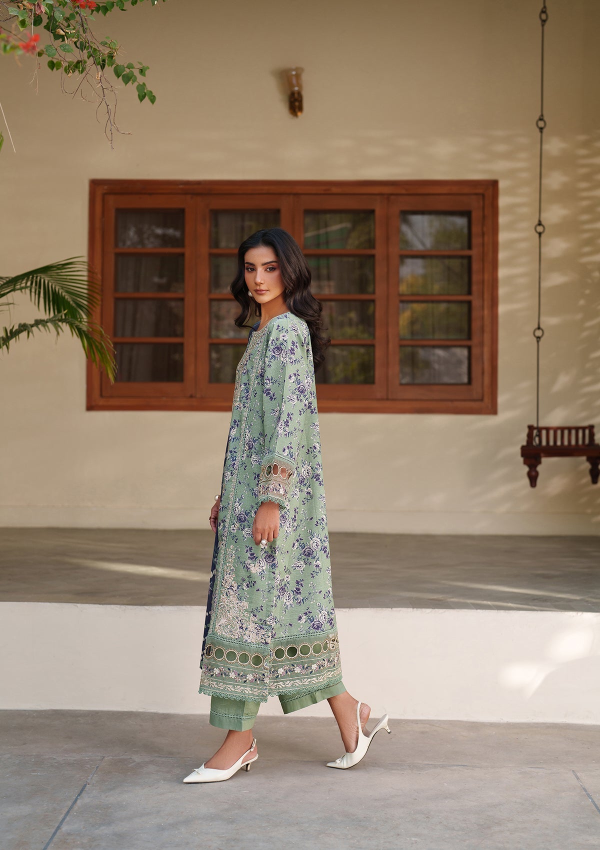 Embroidered Khaddar BT6552-GRN Bin Tayyab