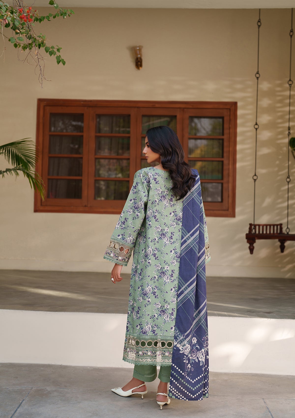 Embroidered Khaddar BT6552-GRN Bin Tayyab