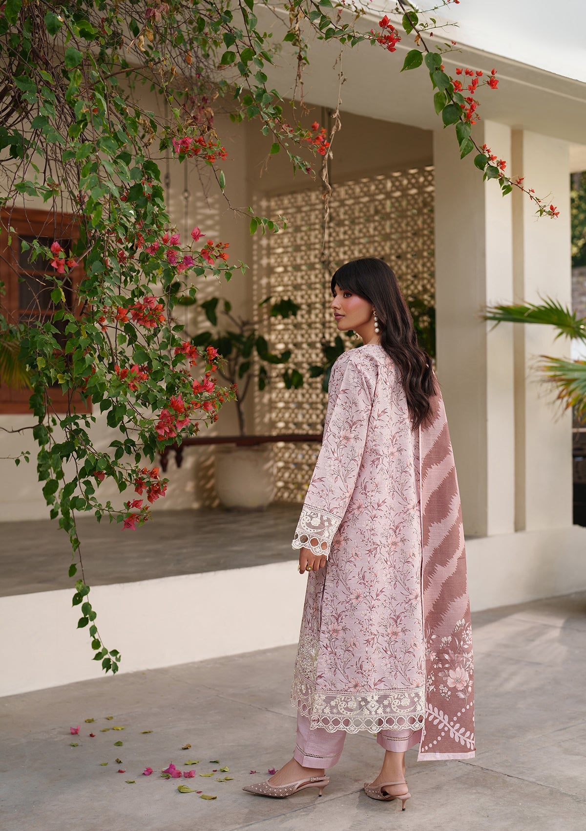 Embroidered Khaddar BT6552-PCH Bin Tayyab