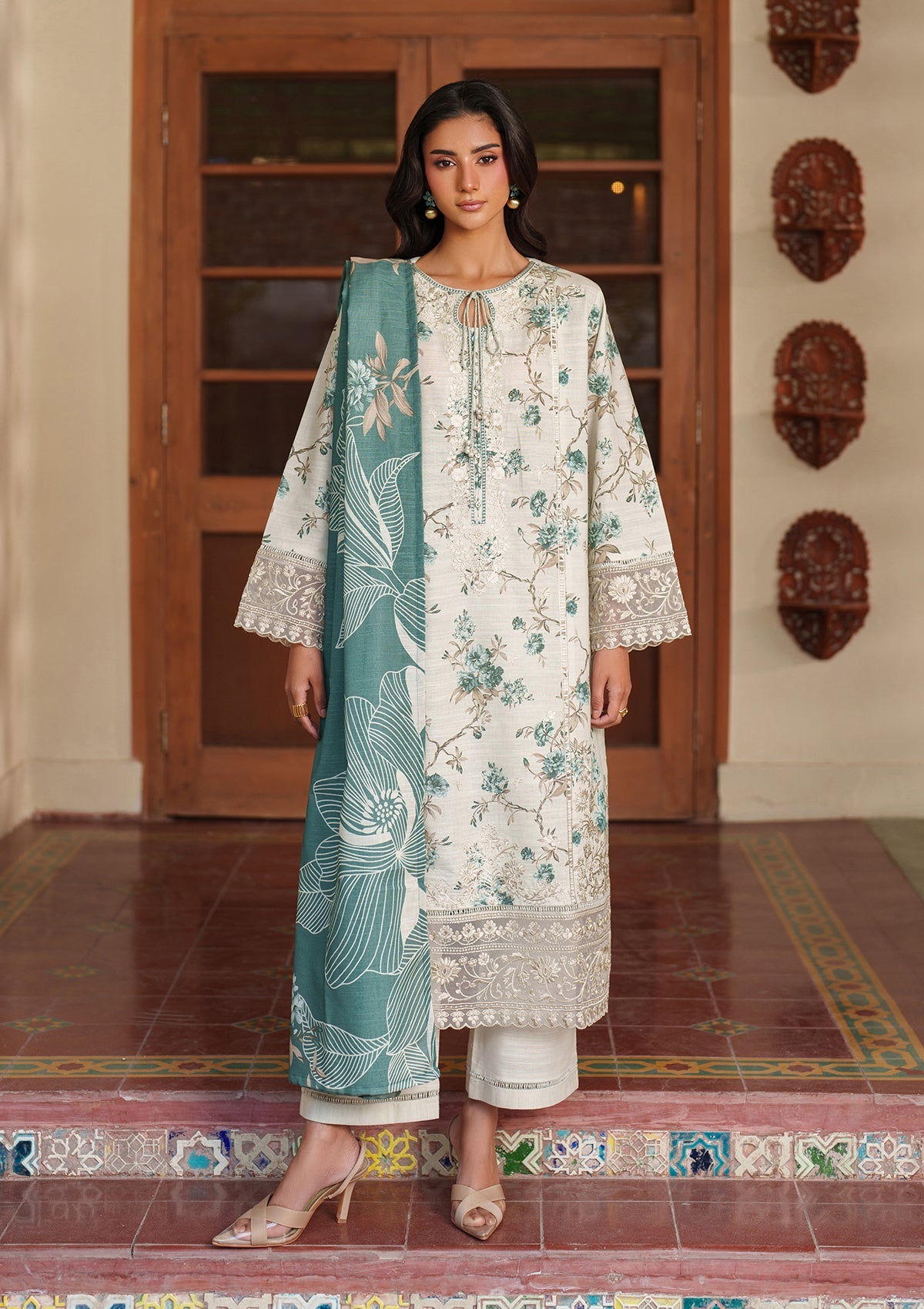 Embroidered Khaddar BT6552-PST Bin Tayyab