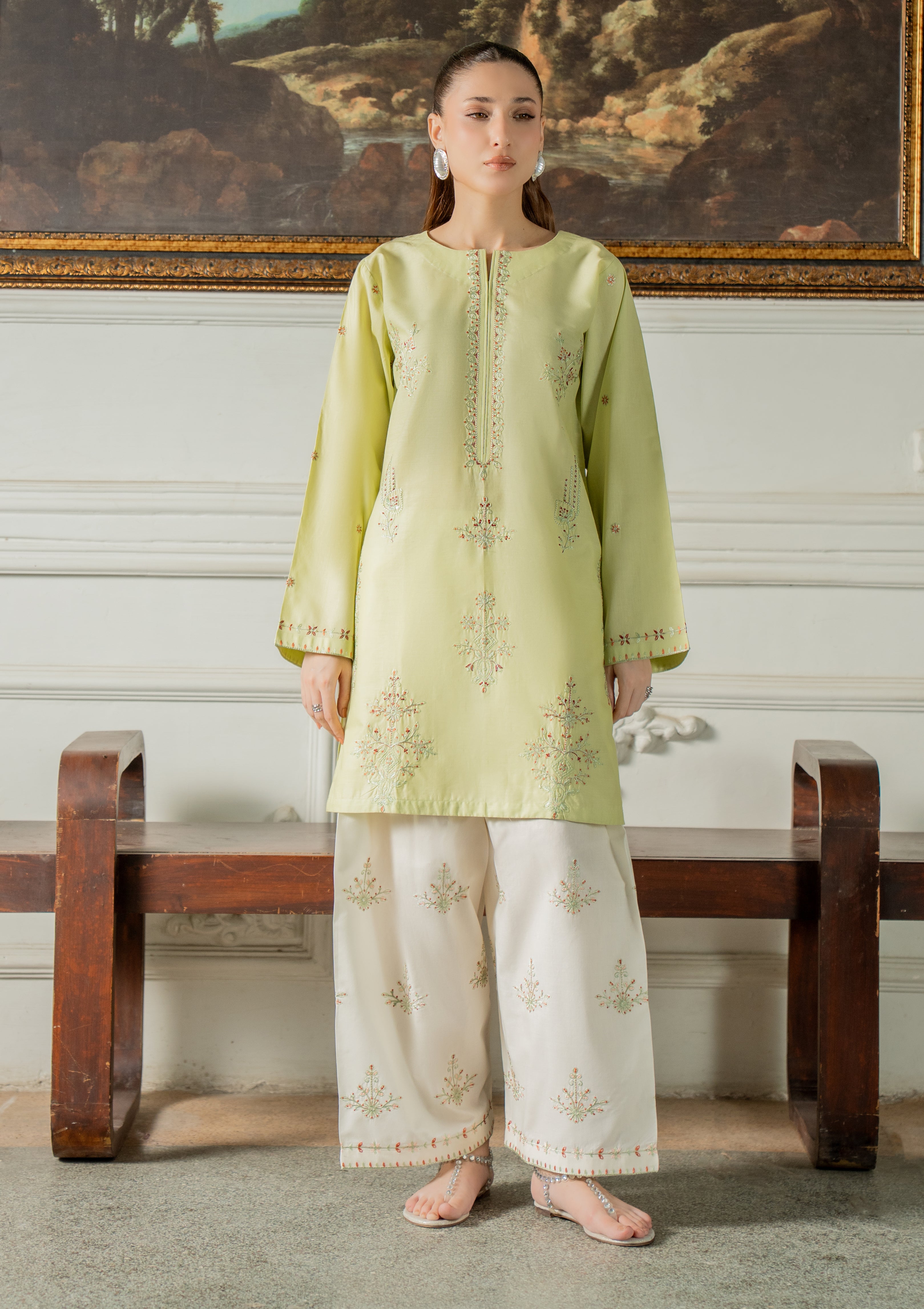 EMBROIDERED COTTON BT006749-PST