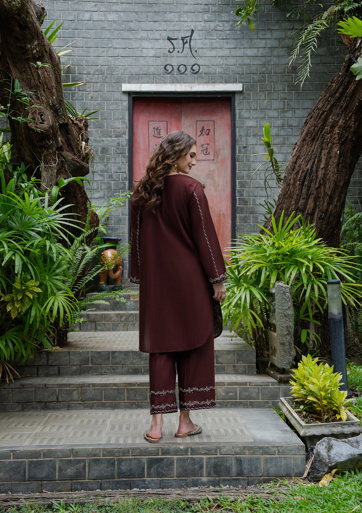Embroidered Khaddar BT006929-CHY