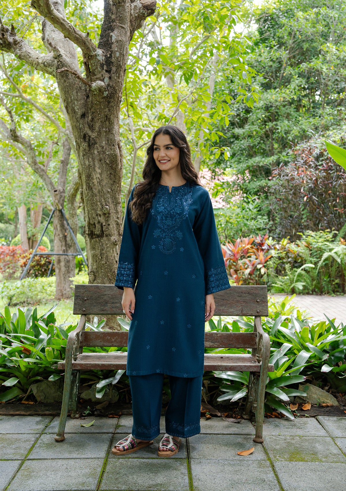 Embroidered Khaddar BT006929-ZNC