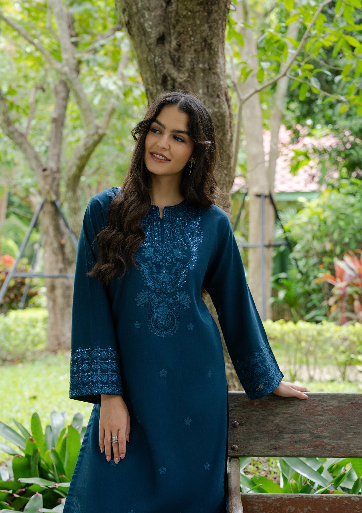 Embroidered Khaddar BT006929-ZNC