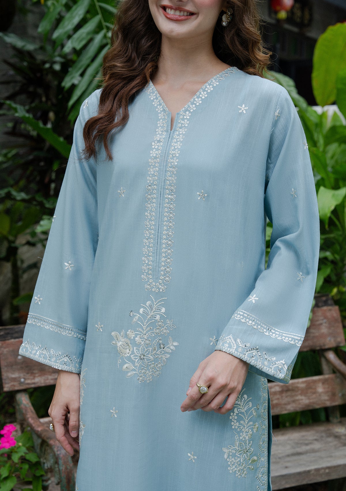 Embroidered Khaddar BT006930-ICB