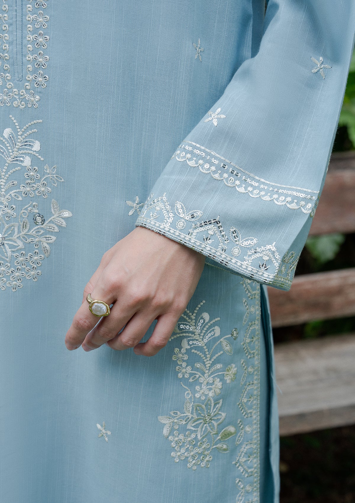 Embroidered Khaddar BT006930-ICB