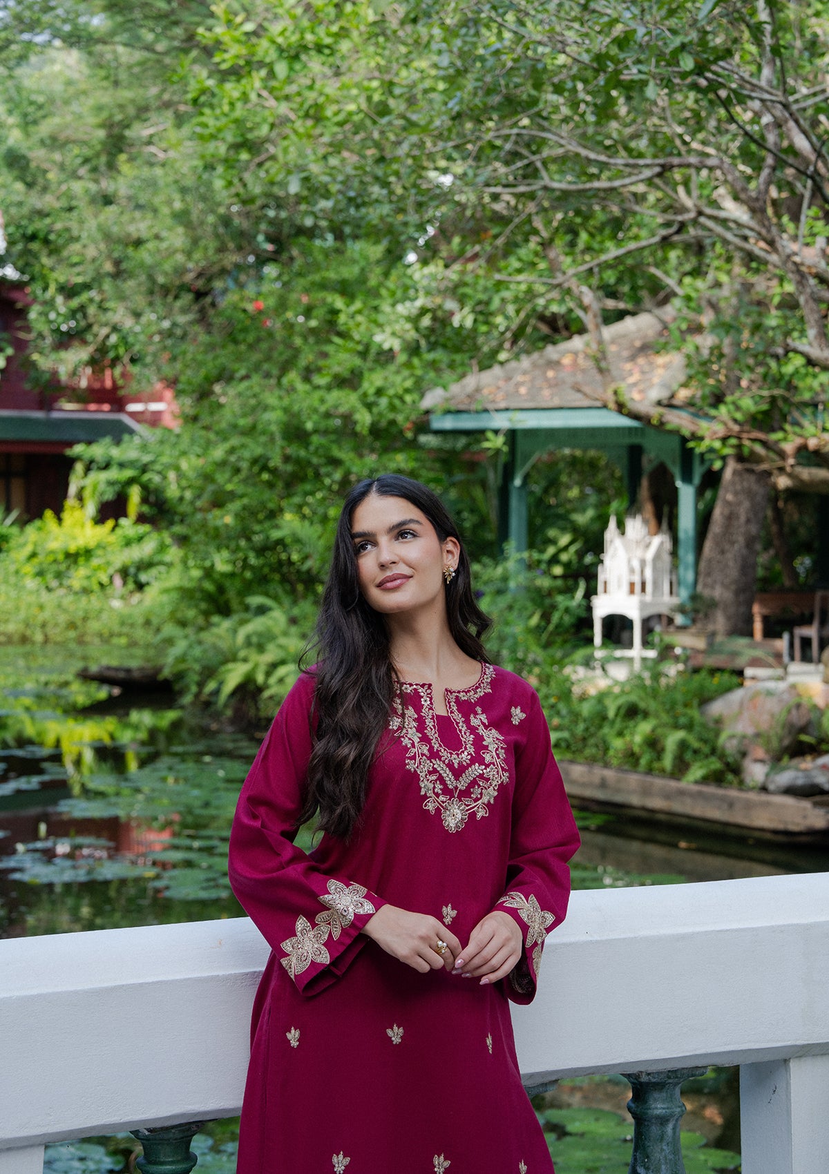 Embroidered Khaddar BT006929-MRN