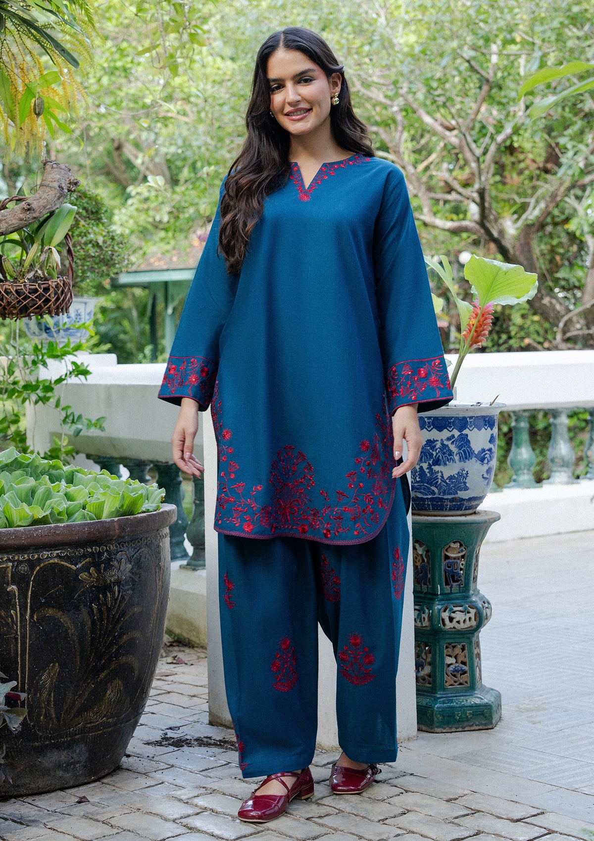 Embroidered Khaddar BT006931-ZNC