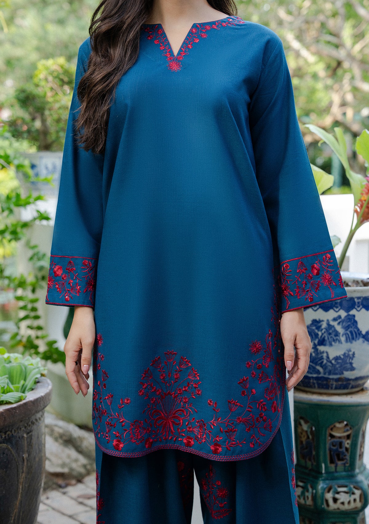 Embroidered Khaddar BT006931-ZNC