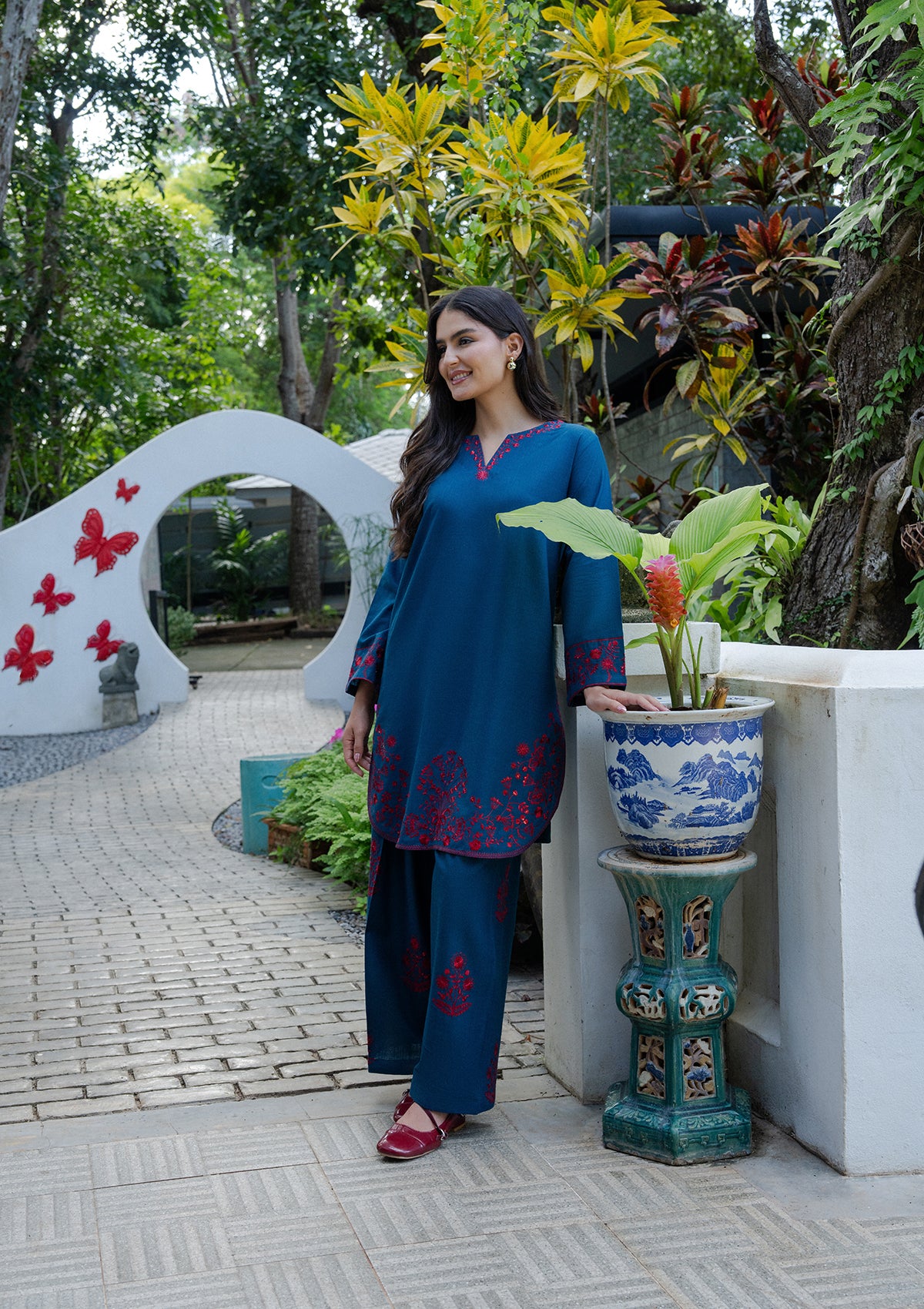 Embroidered Khaddar BT006931-ZNC