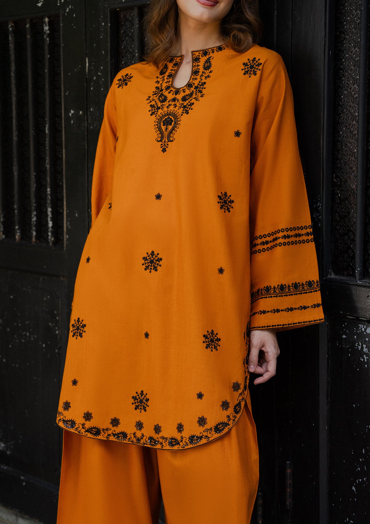 Embroidered Khaddar BT006931-MRD