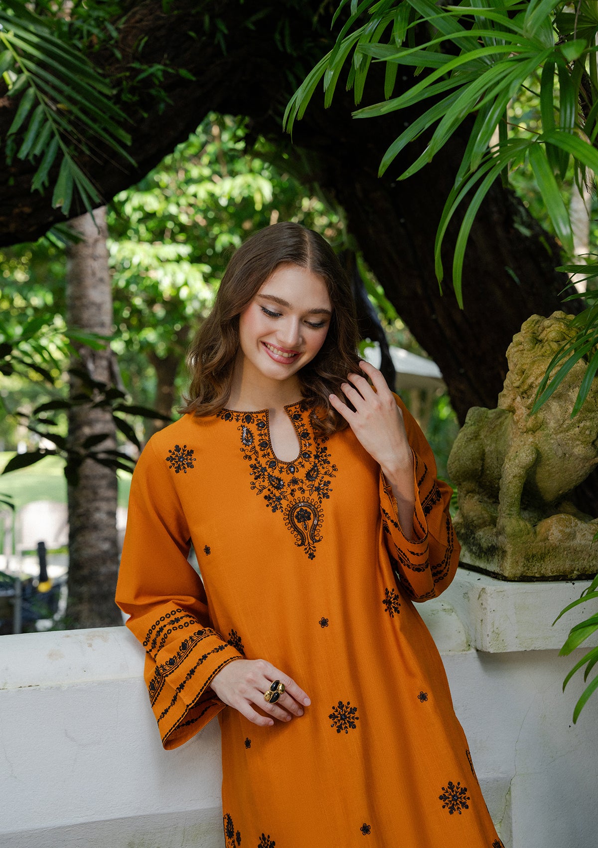 Embroidered Khaddar BT006931-MRD