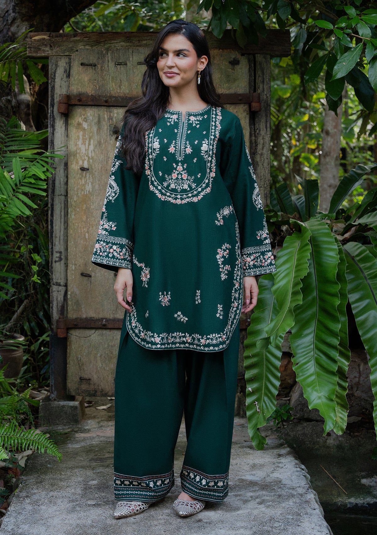Embroidered Khaddar BT006931-DGN