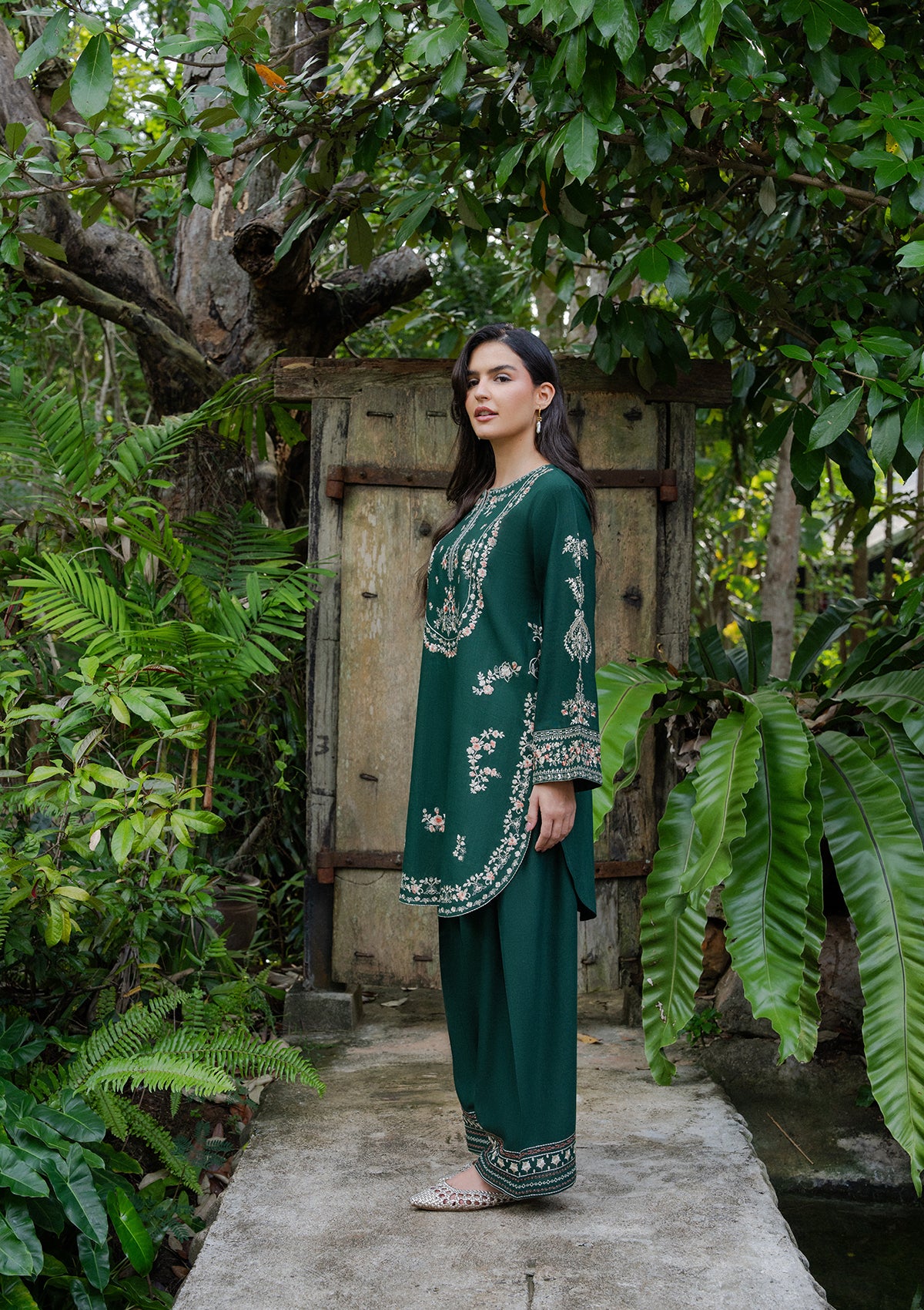 Embroidered Khaddar BT006931-DGN