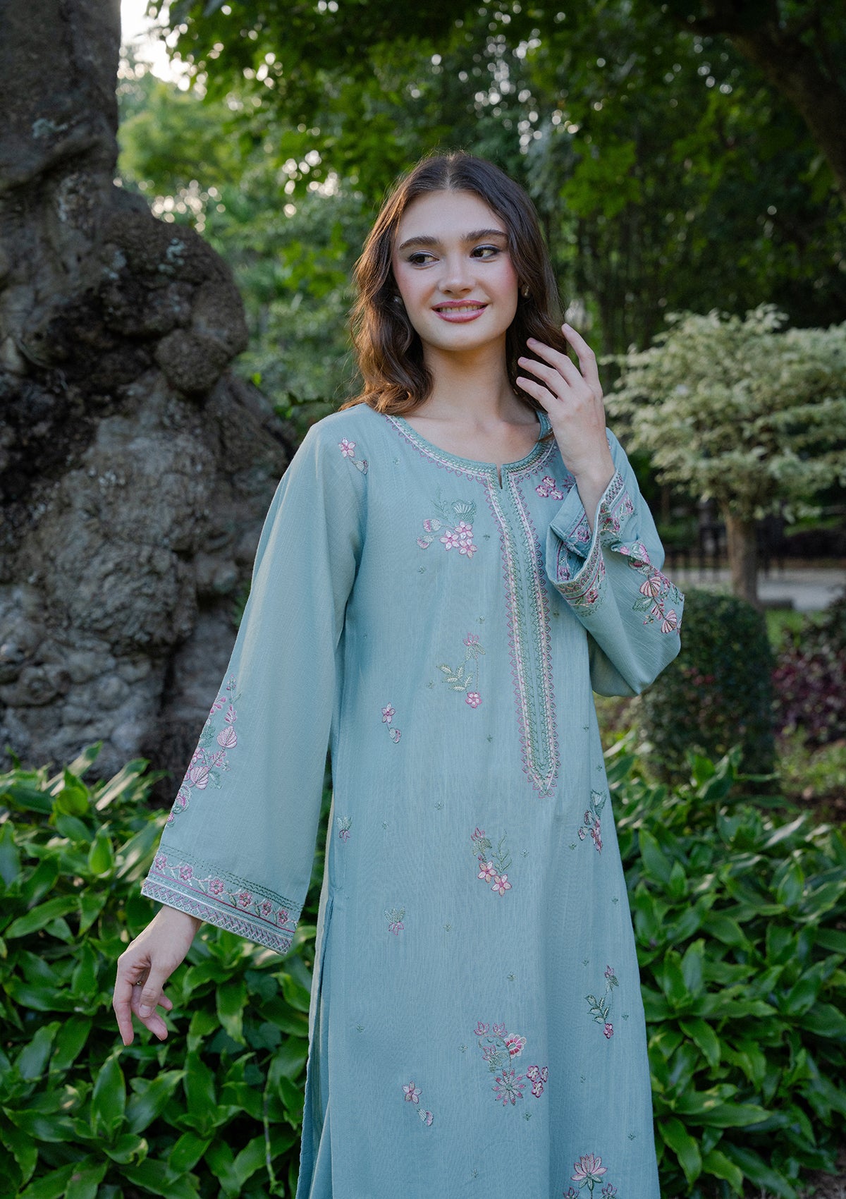 Embroidered Khaddar BT006929-ICB