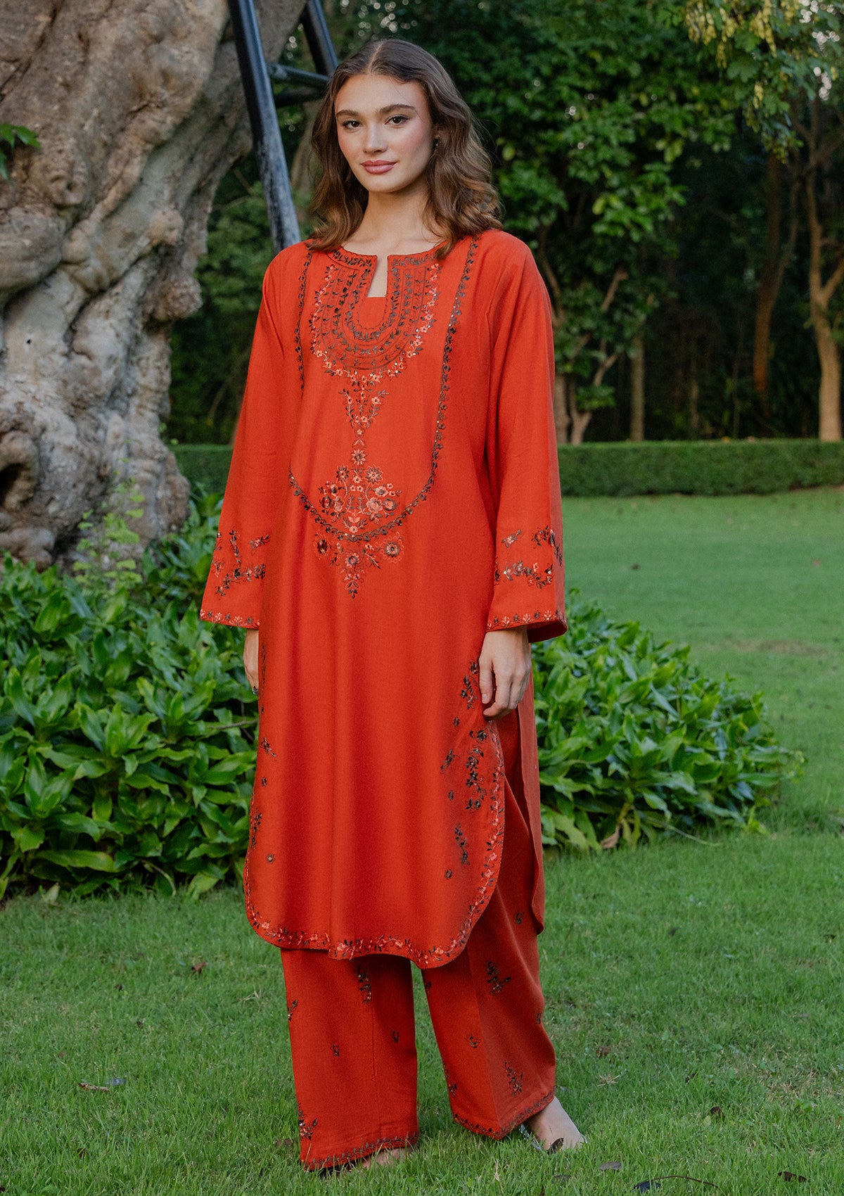 Embroidered Khaddar BT006929-RST