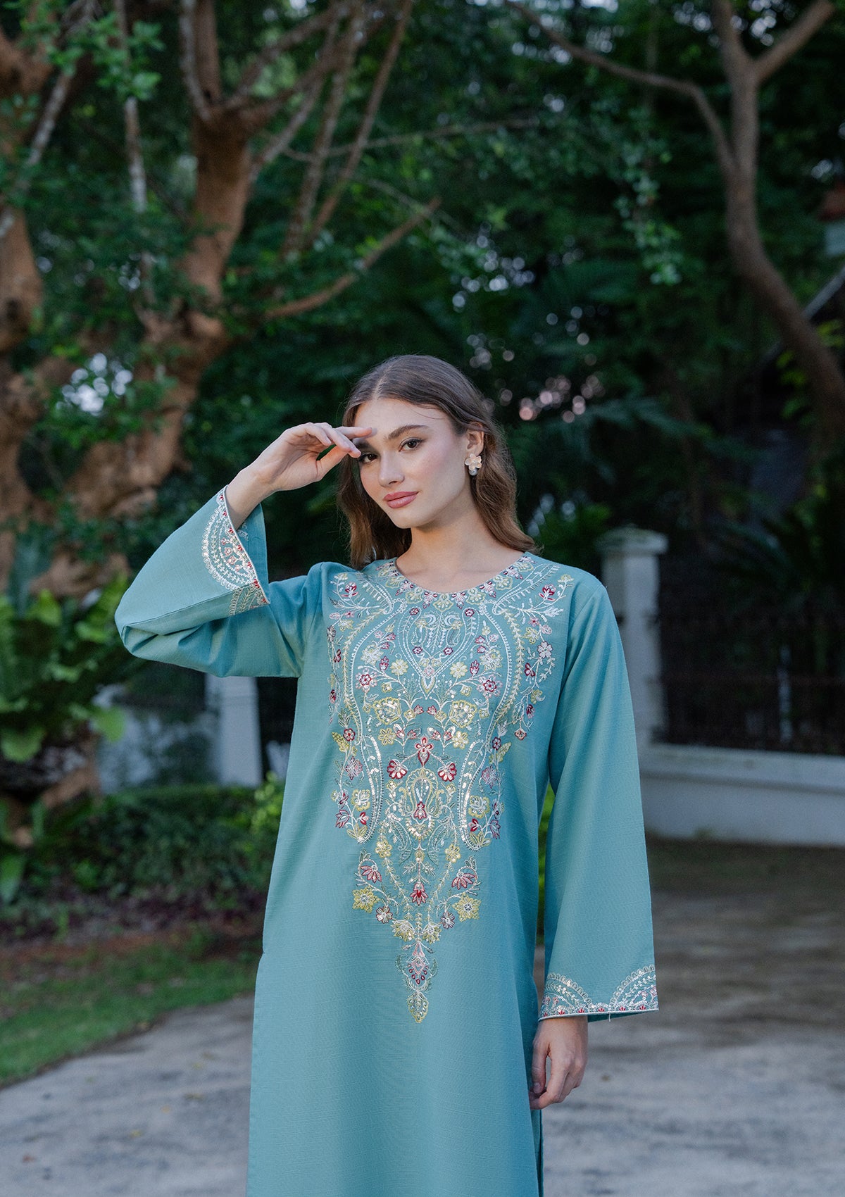Embroidered Khaddar BT006930-FRO