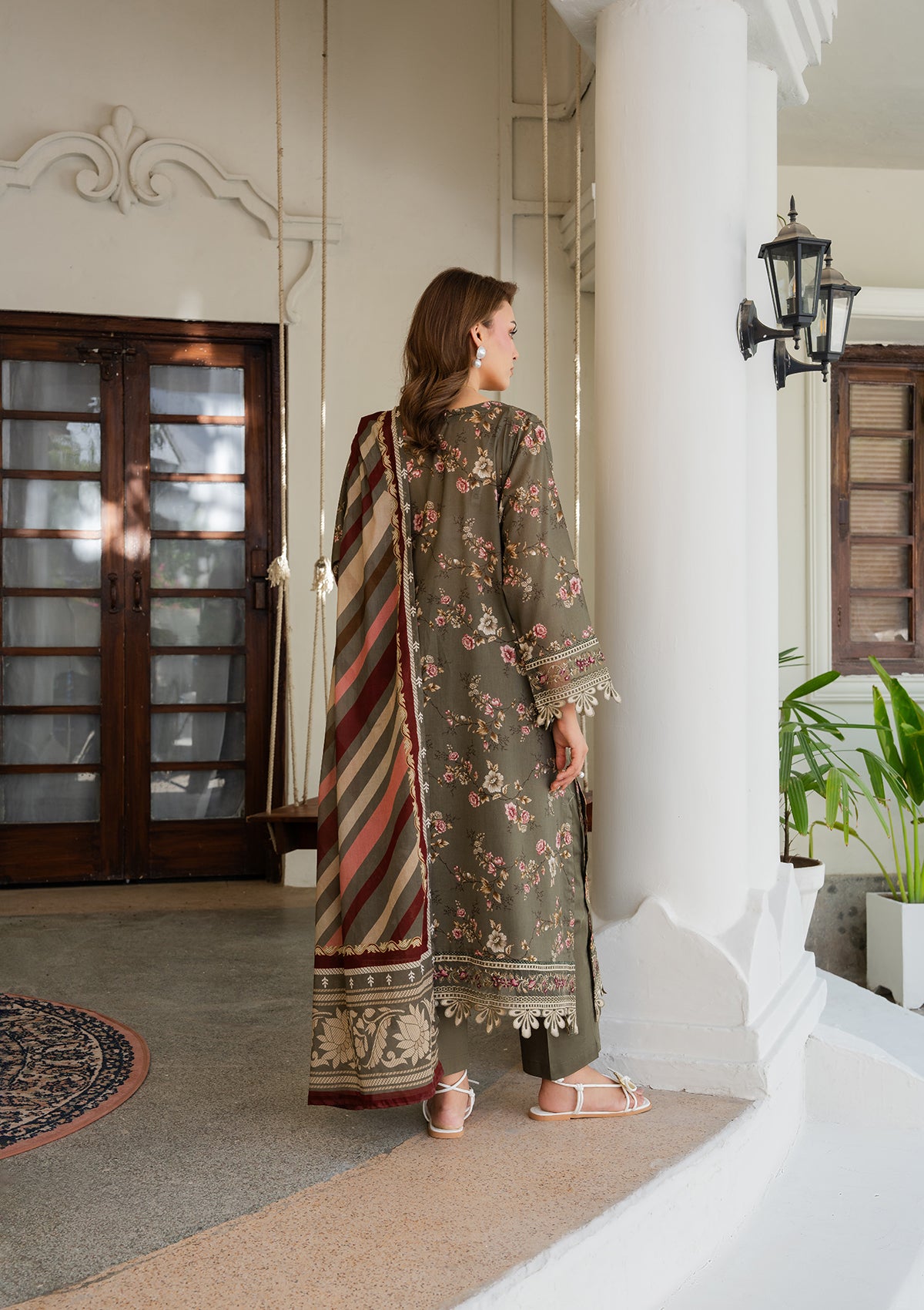 EMBROIDERED Lawn BT006887-GRN
