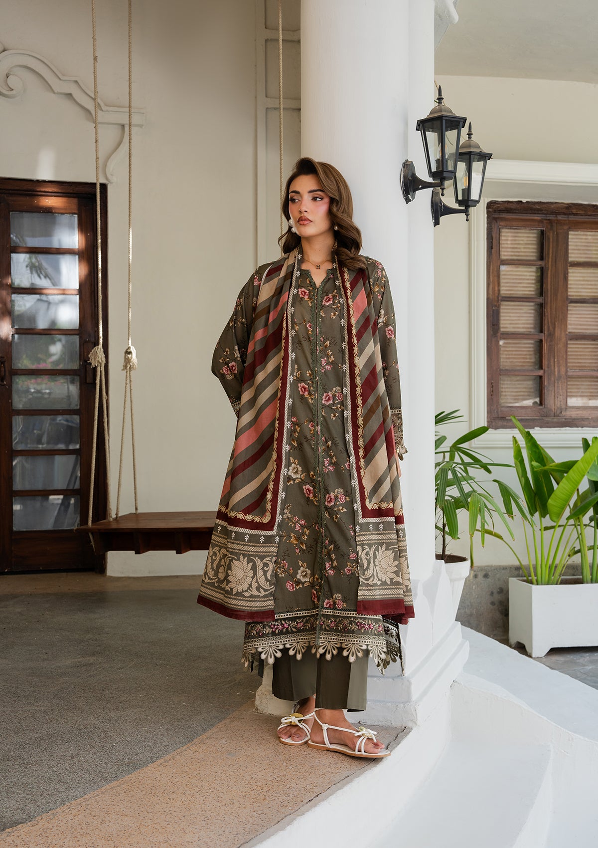 EMBROIDERED Lawn BT006887-GRN