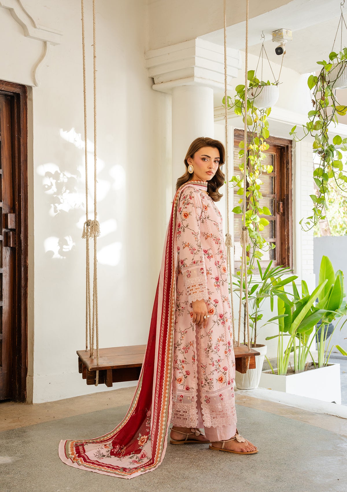 EMBROIDERED Lawn BT006887-PNK