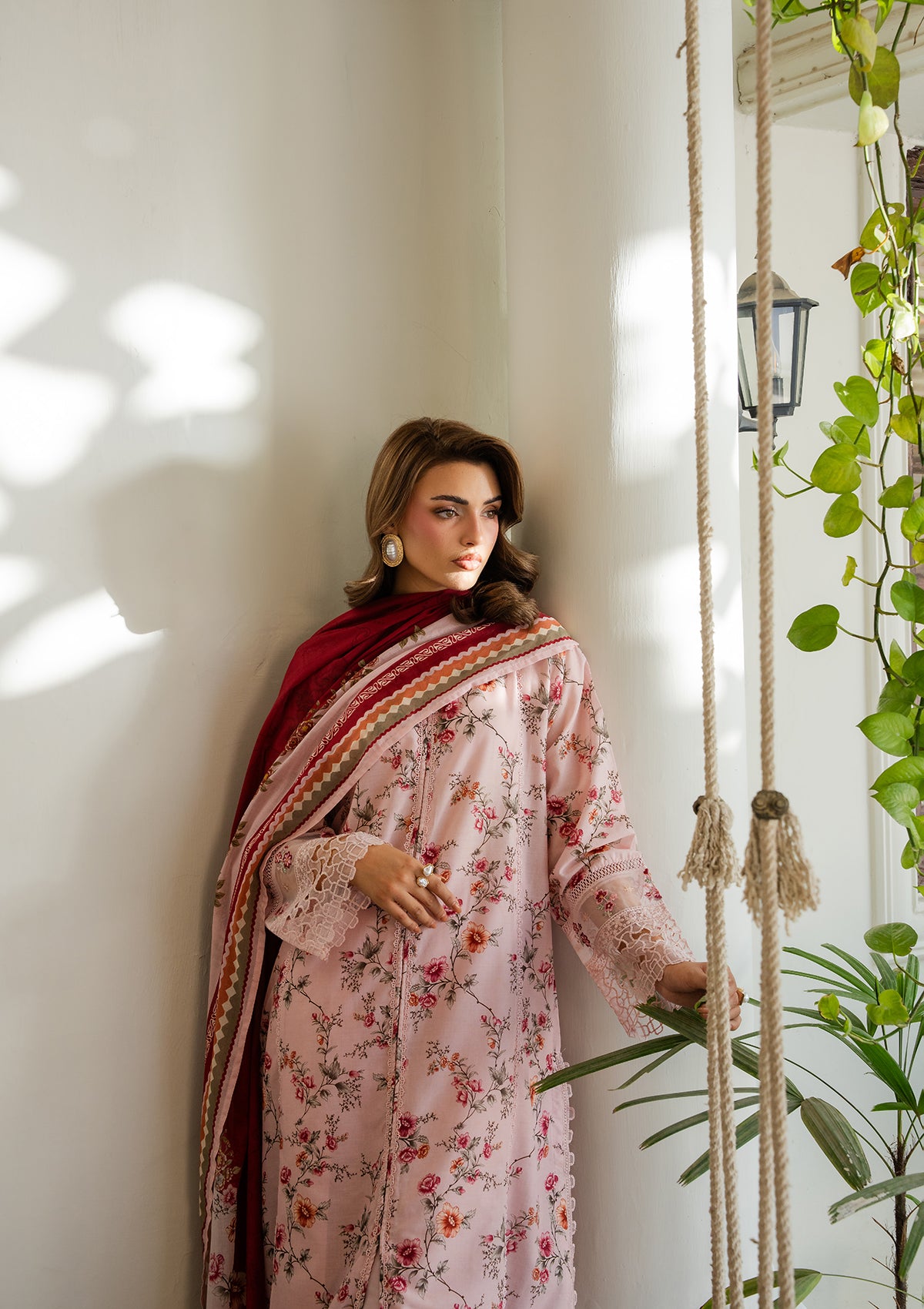 EMBROIDERED Lawn BT006887-PNK