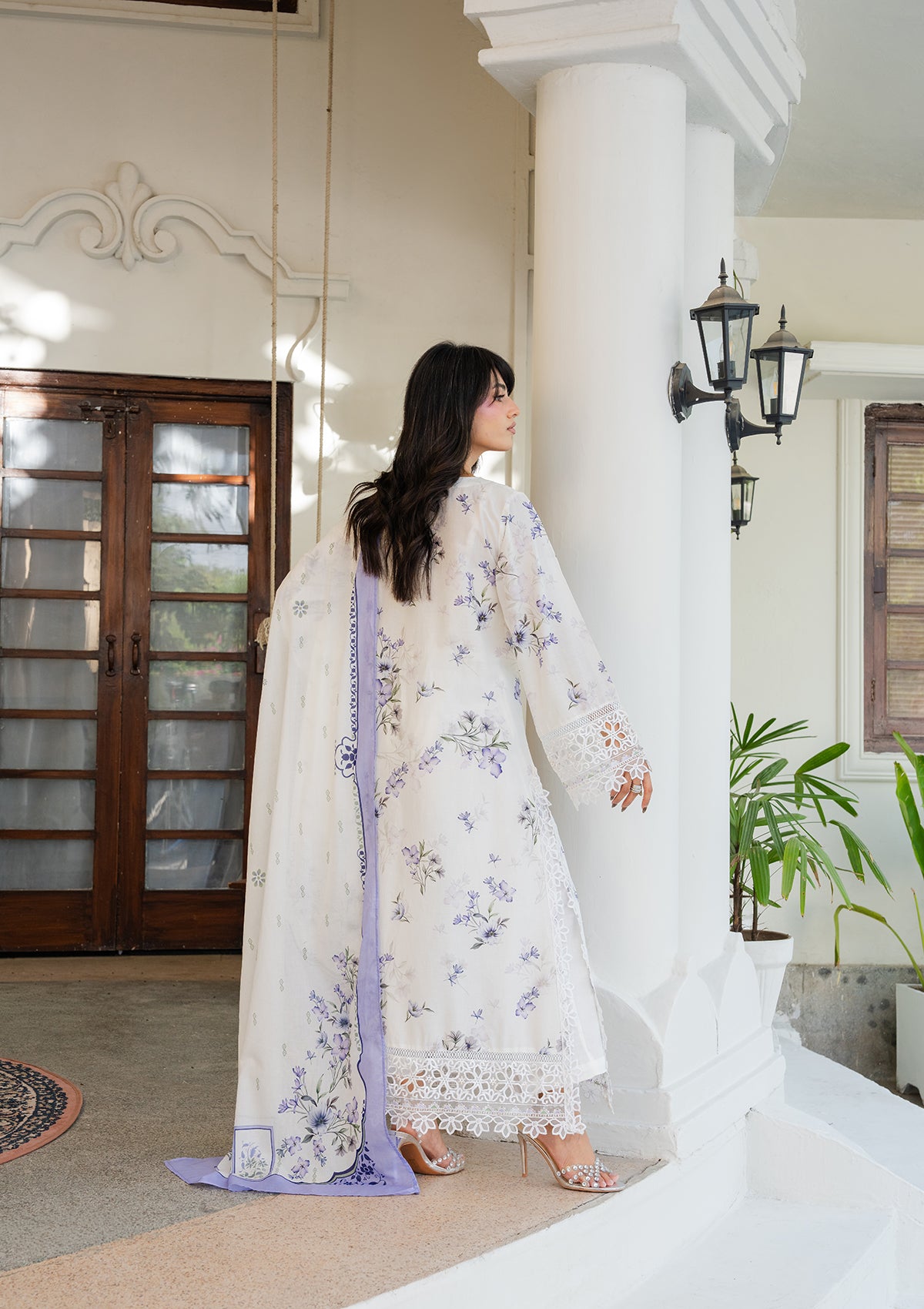 EMBROIDERED Lawn BT006887-OWH