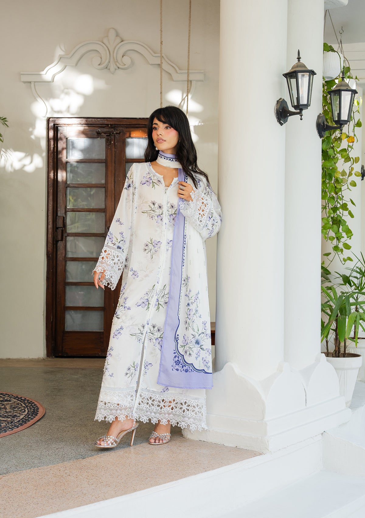 EMBROIDERED Lawn BT006887-OWH