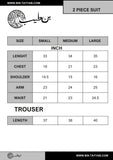 Lawn 2 PC's (BT-5054) Suit P-BLUE